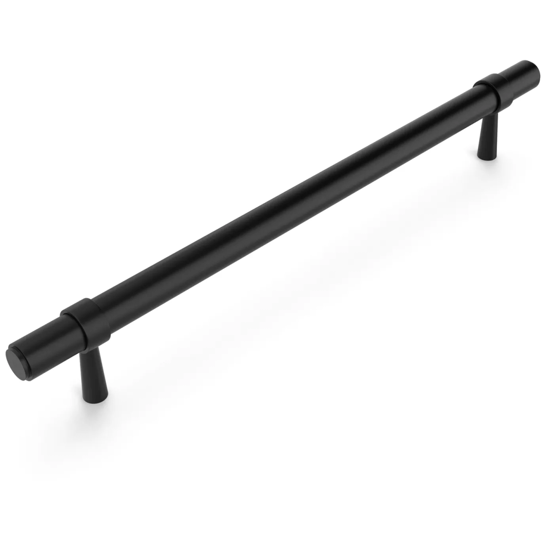 Otti Astor - 192/240Mm Matte Black Handle (192Mm Hole To Hole ; 240Mm Total Length)
