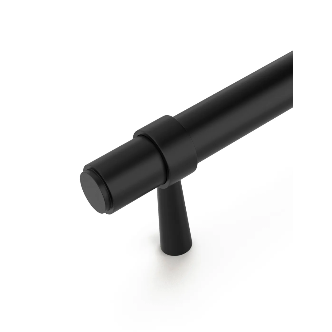 Otti Astor - 160/210Mm Matte Black Handle (160Mm Hole To Hole ; 210Mm Total Length)