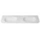 Otti Chloe 1800X500 Silk Matte White Top With Basin