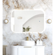 Otti Led Newport 900X600 Frameless Tuffi Mirror Back Lit