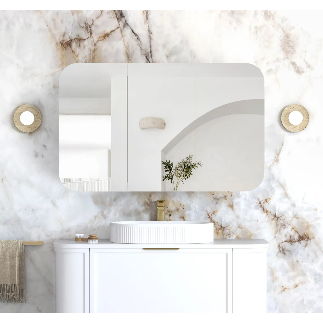 Otti Newport 1200X750 White Shaving Cabinet