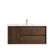 Otti Byron 1200Mm Sable Walnut Wall Hung Cabinet