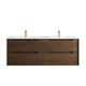 Otti Byron 1500Mm Sable Walnut Wall Hung Cabinet