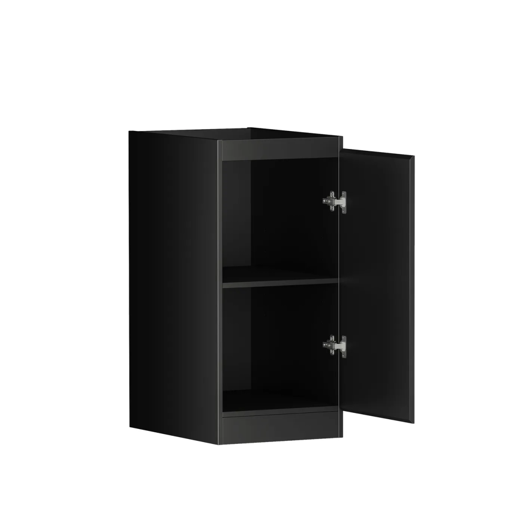 Otti Mini Laundry 430Mm Hampshire Black With Pure White Top