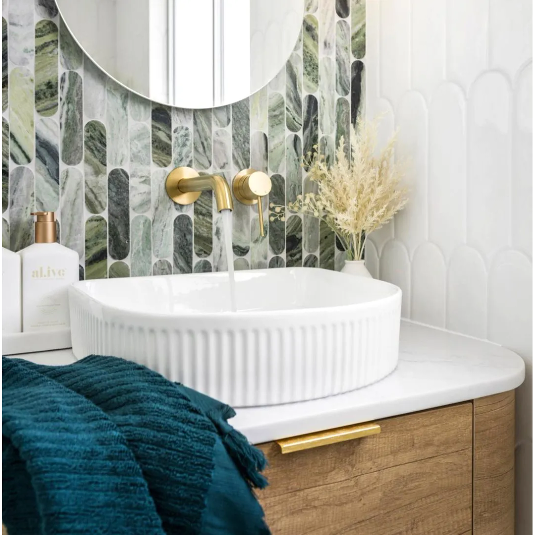 Otti Archie Ceramic Basin 415X365X100 Gloss White