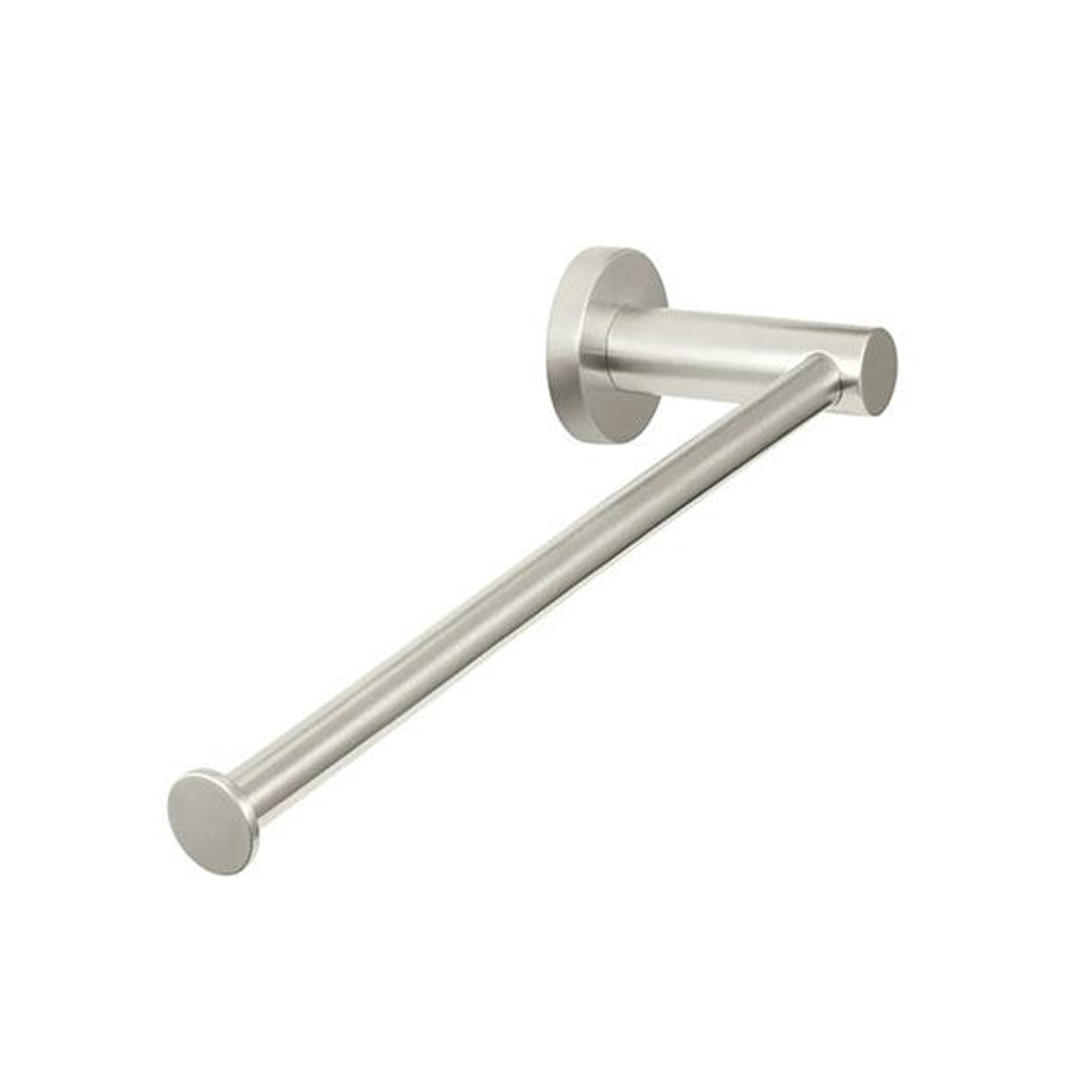 Meir Round Guest Towel Rail Brushed Nickel