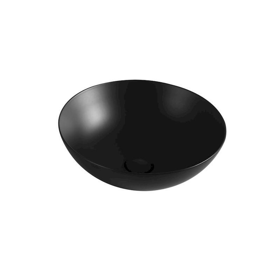 Aulic Xenia Argyle Above Counter Basin Matte Black 405 X 405 X 145mm