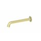 Nero Mecca Basin/Bath Spout Only 250mm Brushed Gold