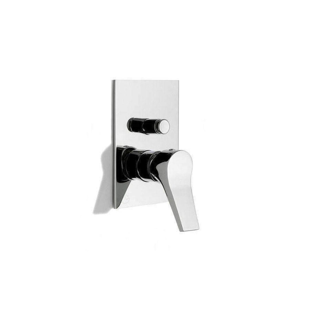 Paco Jaanson Tweet Wall Mixer With Diverter Chrome