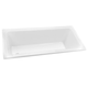 Decina Cortez Bath White 1675mm