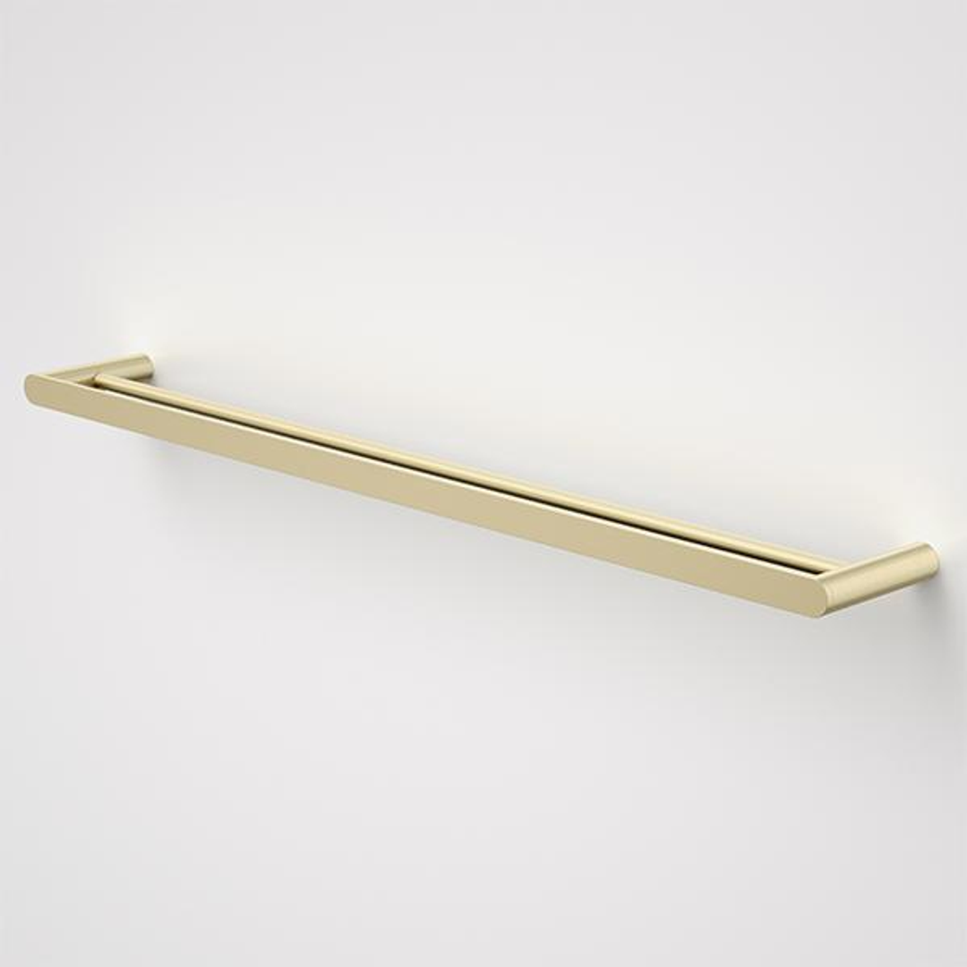 Caroma Urbane II Double Towel Rail 825mm Brushed Brass