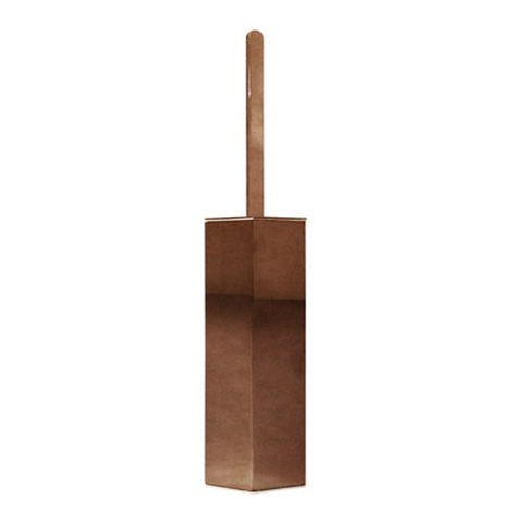 Streamline Arcisan Square Wall/Floor Toilet Brush Holder Rose Gold Pvd