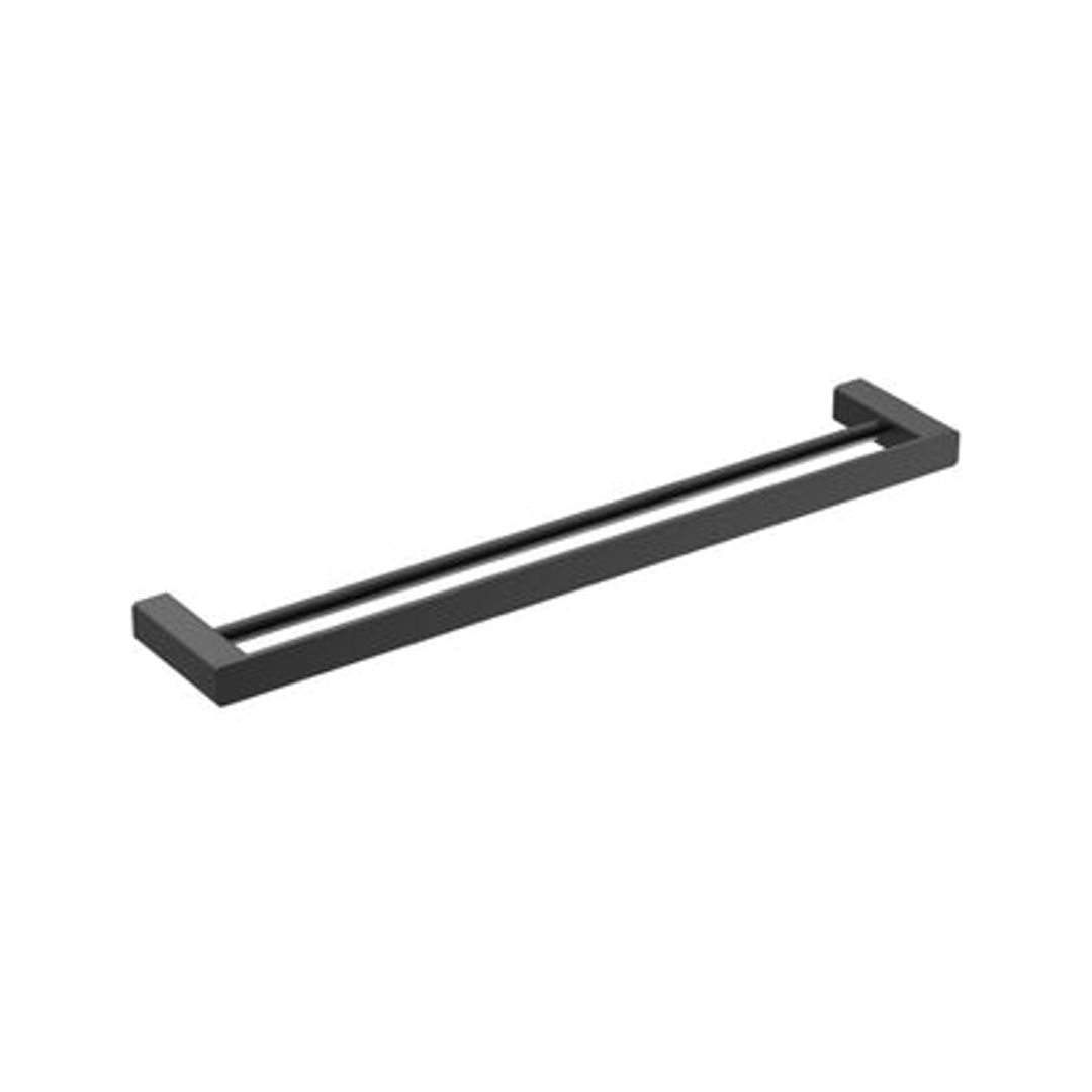 Bestlink Heston Double Towel Rail Matte Black