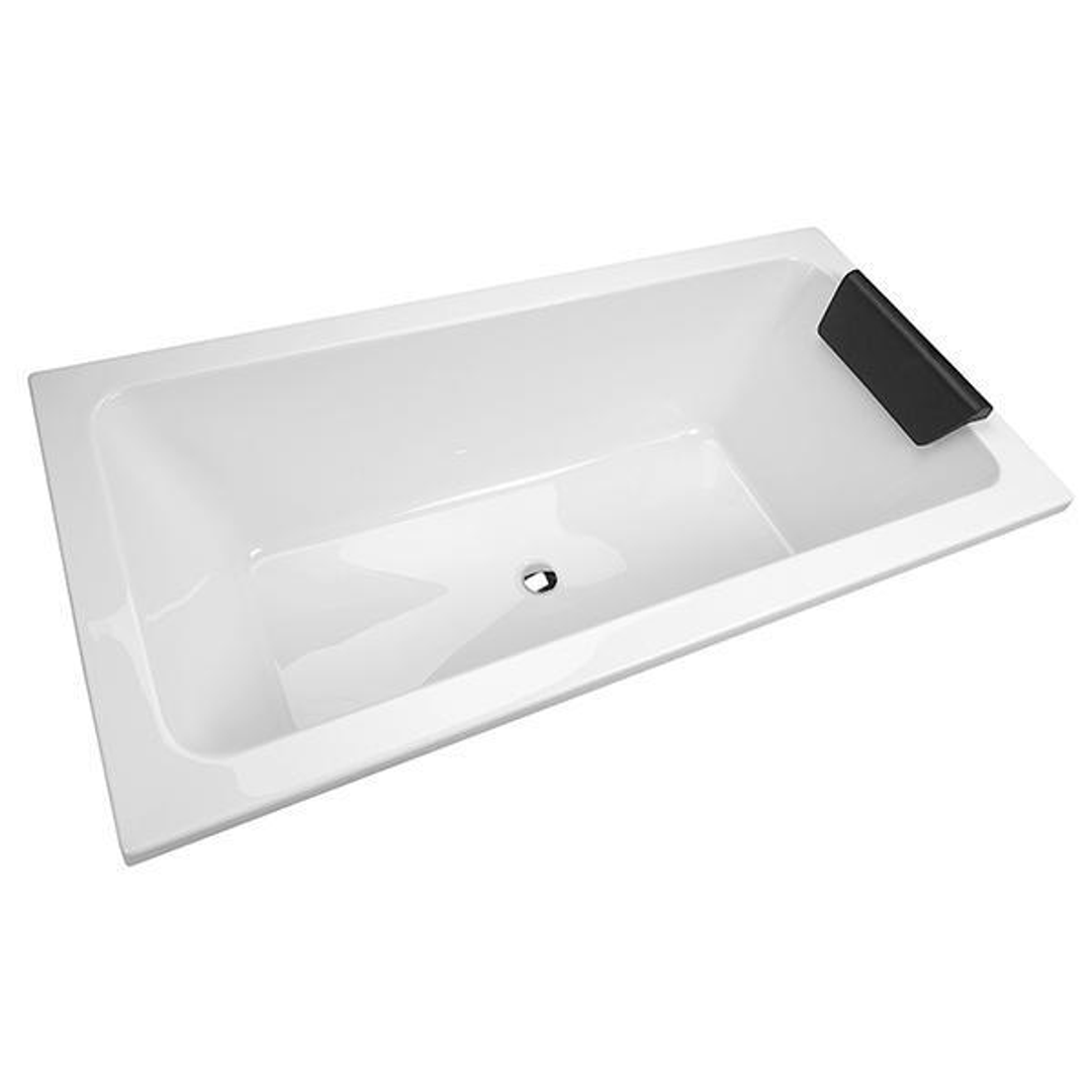 Decina Carina Retangle Bath 1750mm X 805 X 480 White