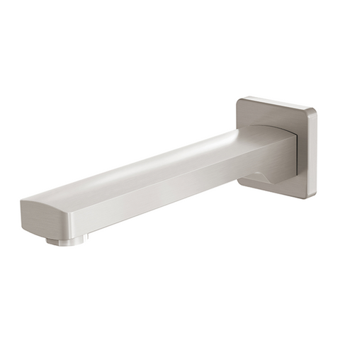 Phoenix Teva Wall Bath Outlet 200mm Brushed Nickel