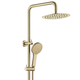 Fienza Kaya Twin Rail Shower Urban Brass