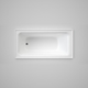 Caroma Vivas Bath Anti Slip White 1525mm
