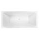 Decina Carina Retangle Bath White 1525mm