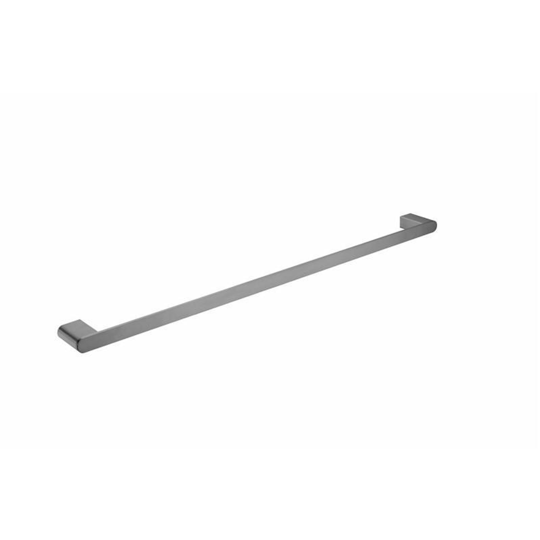 Bianca Single Towel Rail 800mm Gun Metal Grey