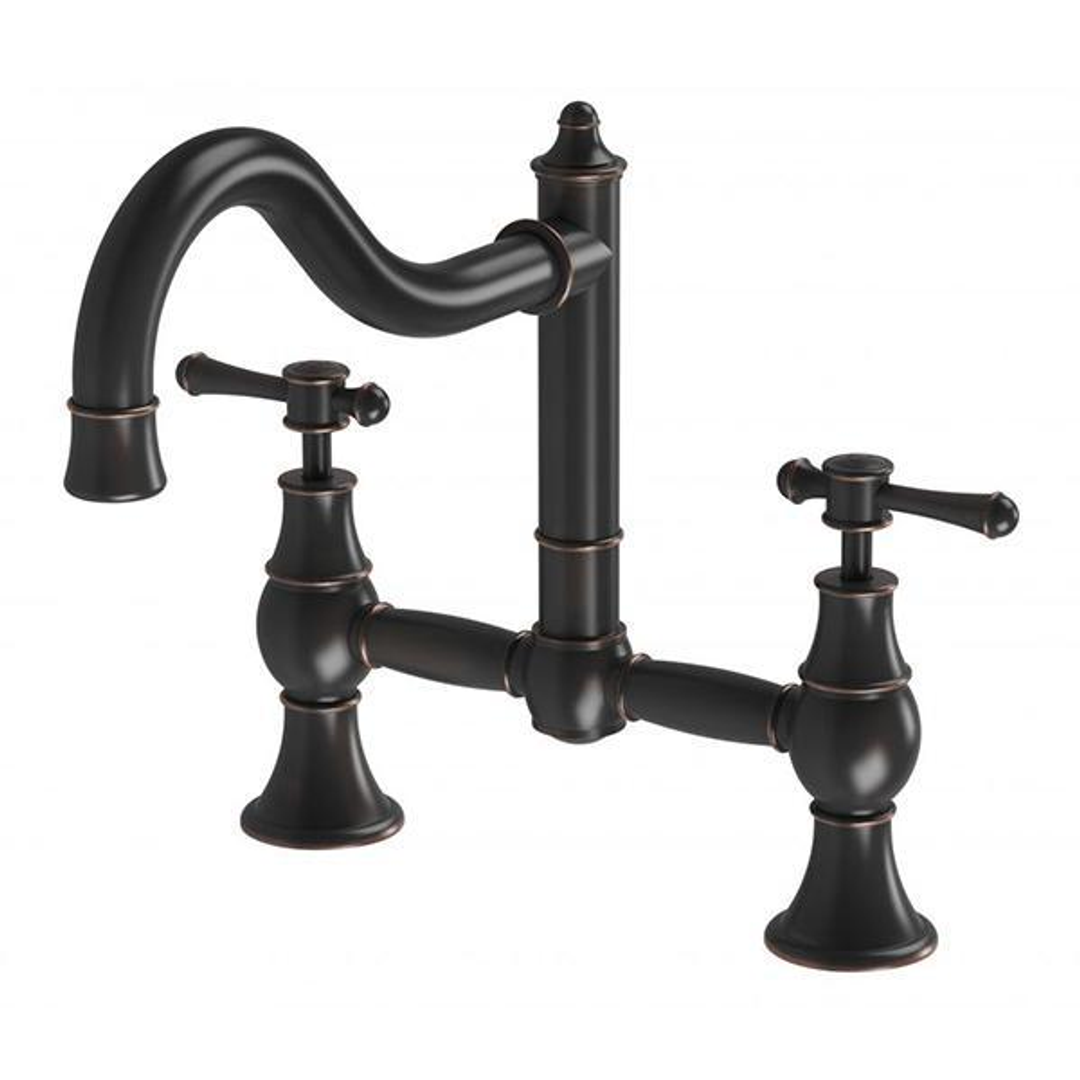 Phoenix Nostalgia Exposed Sink Set - Antique Black