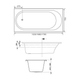 Turin Spa Contour 12 Jetss 1665mm