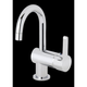 Ram Adero Horizontal Gooseneck Swivel Basin Mixer  Chrome