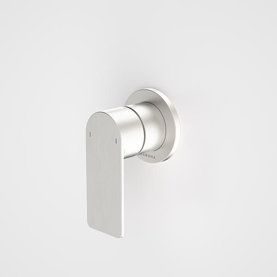 Caroma Urbane II Bath/Shower Mixer Round Brushed Nickel