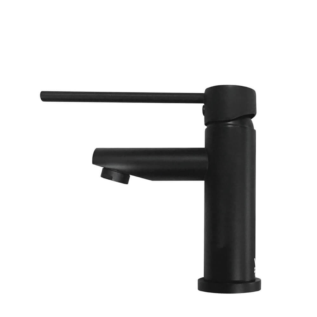 Fienza Hustle Basin Mixer Care Handle Matt Black 225301B