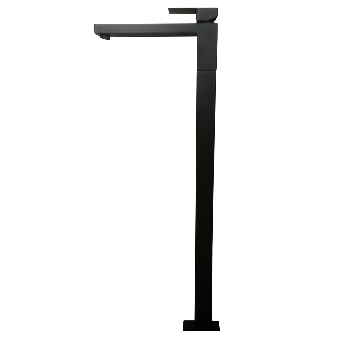 Meir Square Freestanding Bath Mixer Matte Black