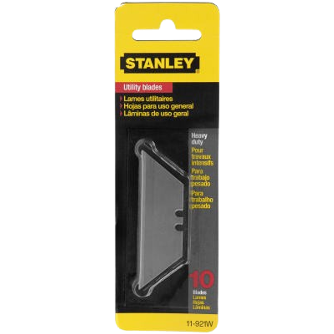 BLADES FOR 'STANLEY' TYPE KNIVES CARD 10