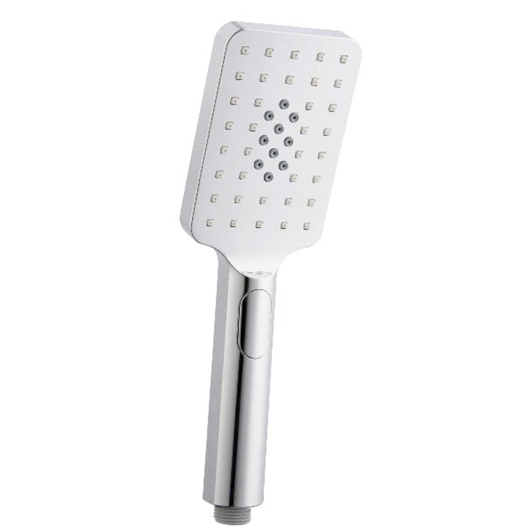 Collis Bakara 3F Rect Hand Shower On Square Ce Bracket Chrome H11013-Sqb1