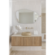 Timberline Elwood Vanity 900mm Centre Wg Basin Silksurface Ac Top Wall Hung