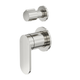 LINSOL Capo 2-Plate Wall Mixer With Divertor - Brushed Nickel
