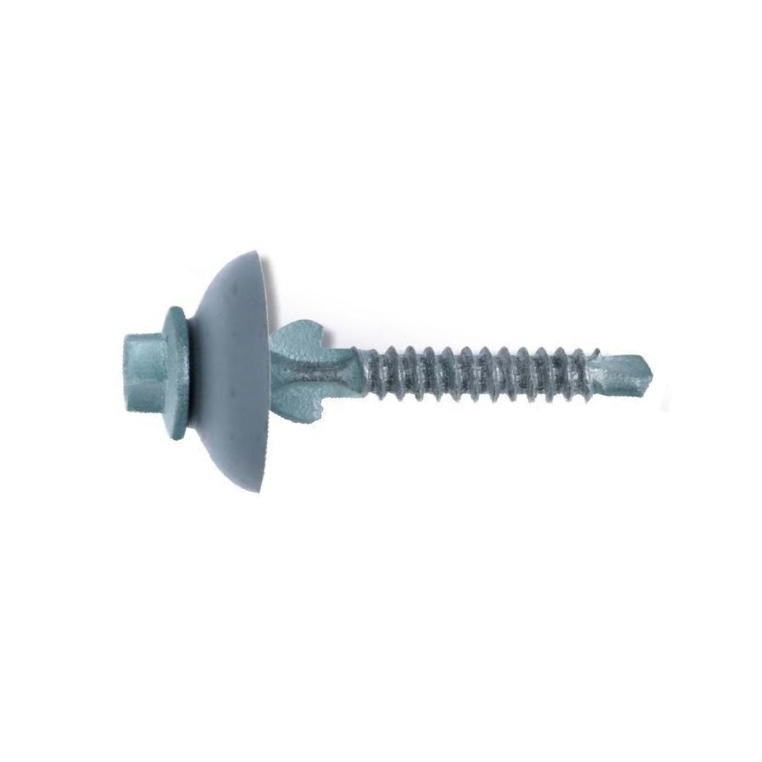 Polycarb Screw 14# with 26mm Dome Wood/Metal (250 Pack)