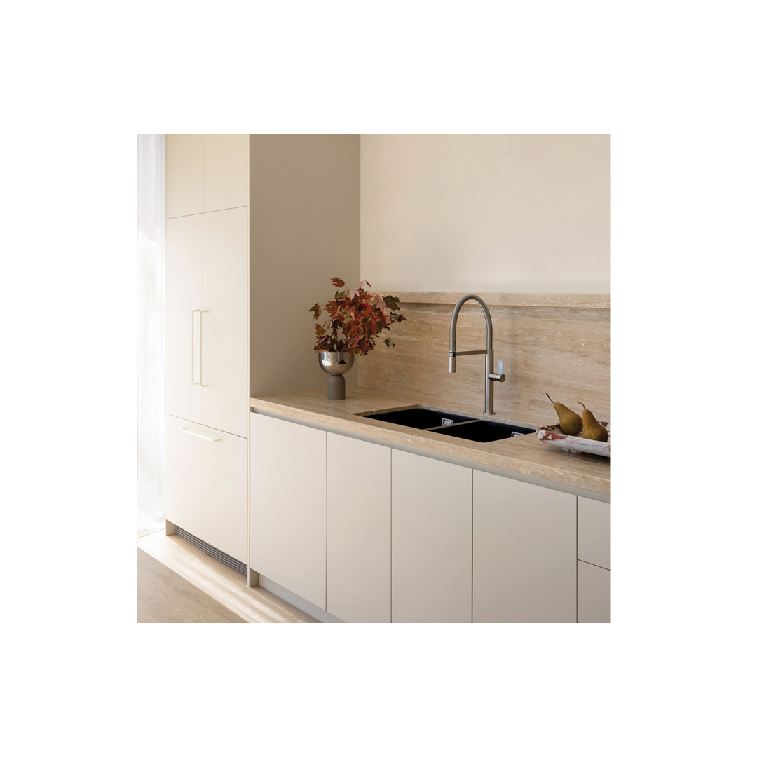 Phoenix 5000 Series Double Bowl Under/Over Sink Matte Black