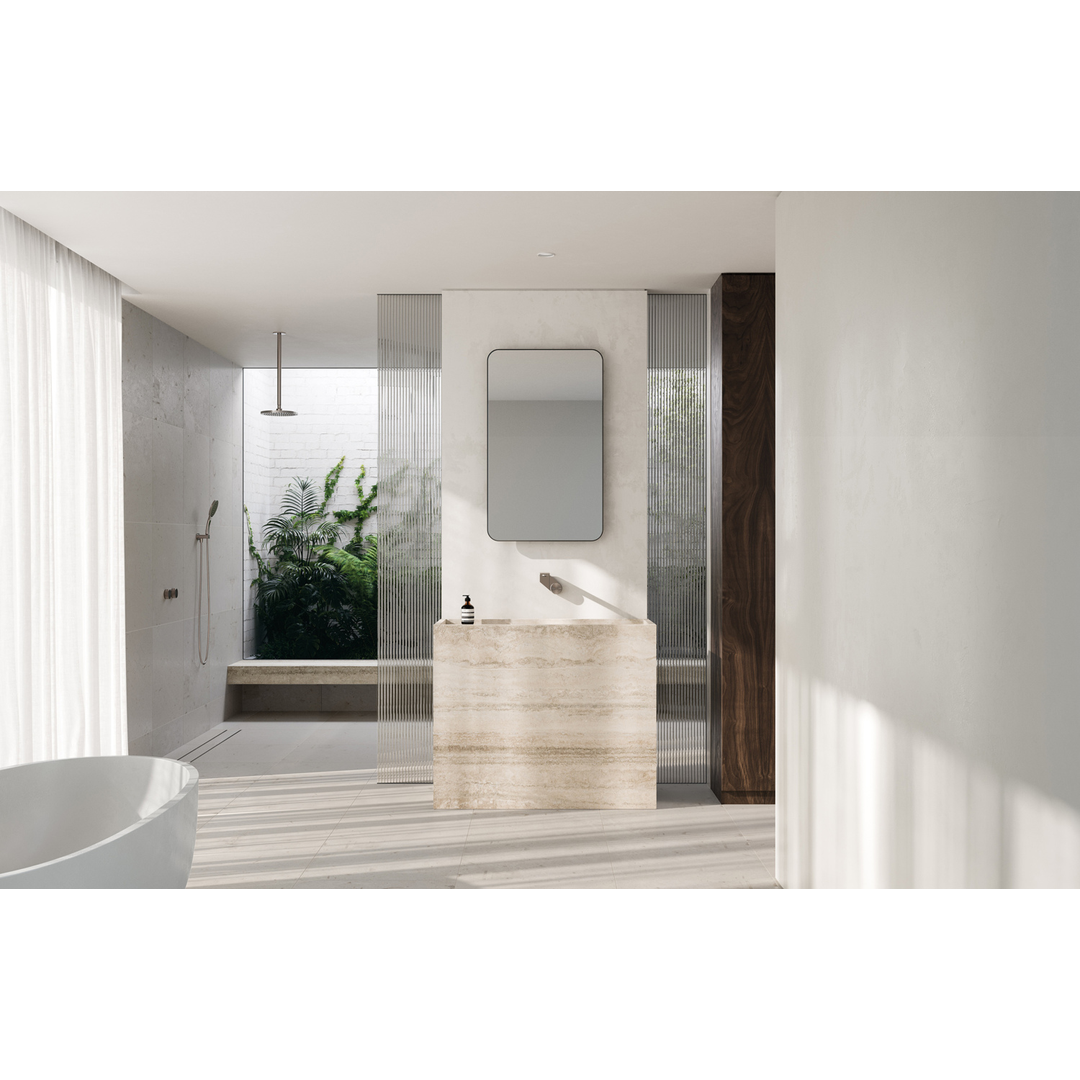 Phoenix Axia Wall Basin/Bath Mixer Set 200mm Chrome