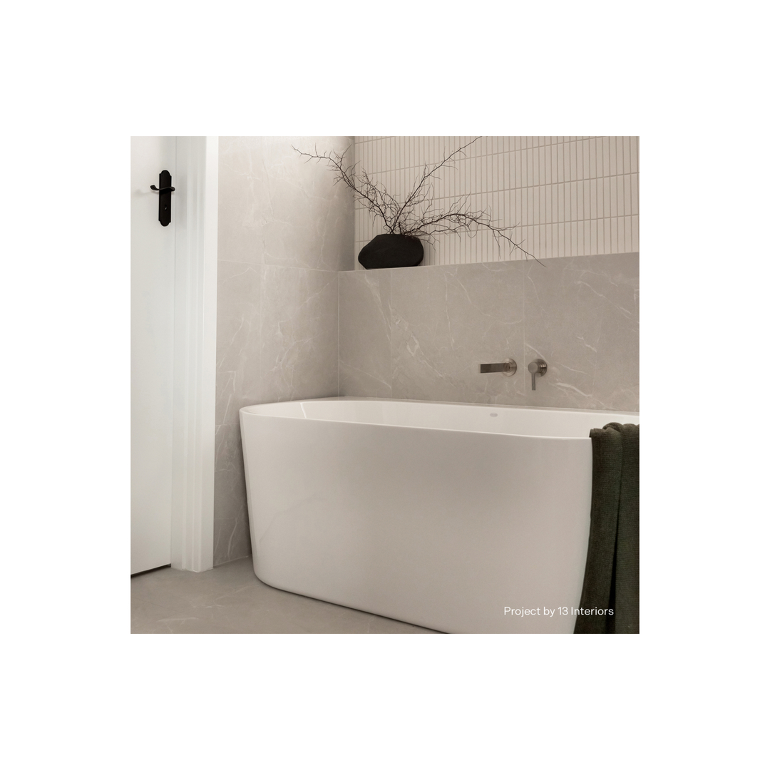 Phoenix Lexi Mkii Switchmix Wall Basin Mixer Set 200Mm Fit-Off Kit Chrome