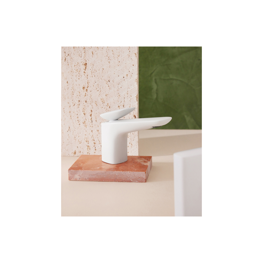 Phoenix Nuage Basin Mixer Matte White