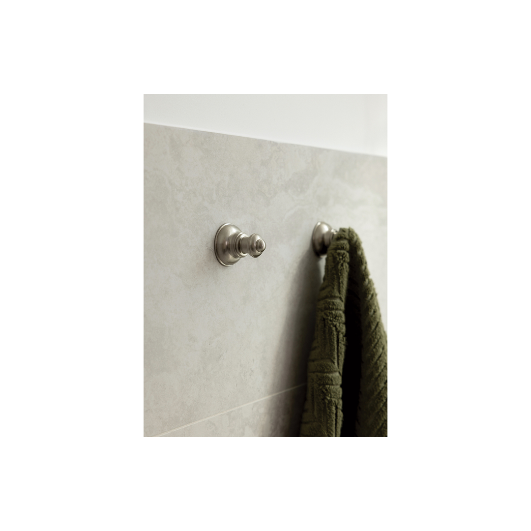 Phoenix Cromford Robe Hook Brushed Nickel