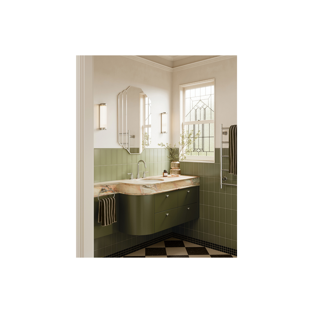 Phoenix Wiltern Basin Set Brushed Nickel