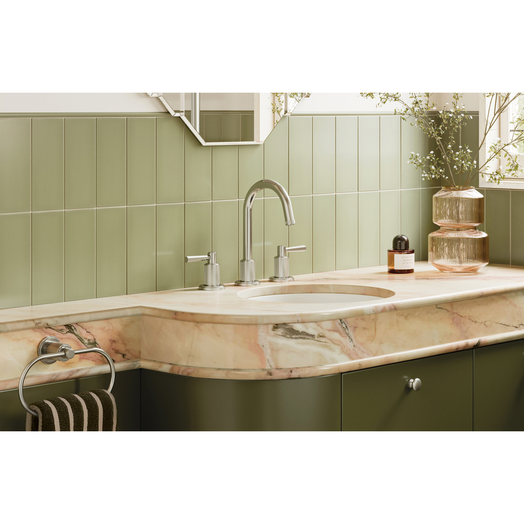 Phoenix Wiltern Basin Set Brushed Nickel