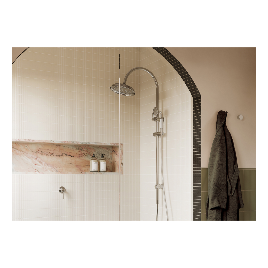 Phoenix Wiltern Switchmix Shower / Wall Mixer Brushed Nickel