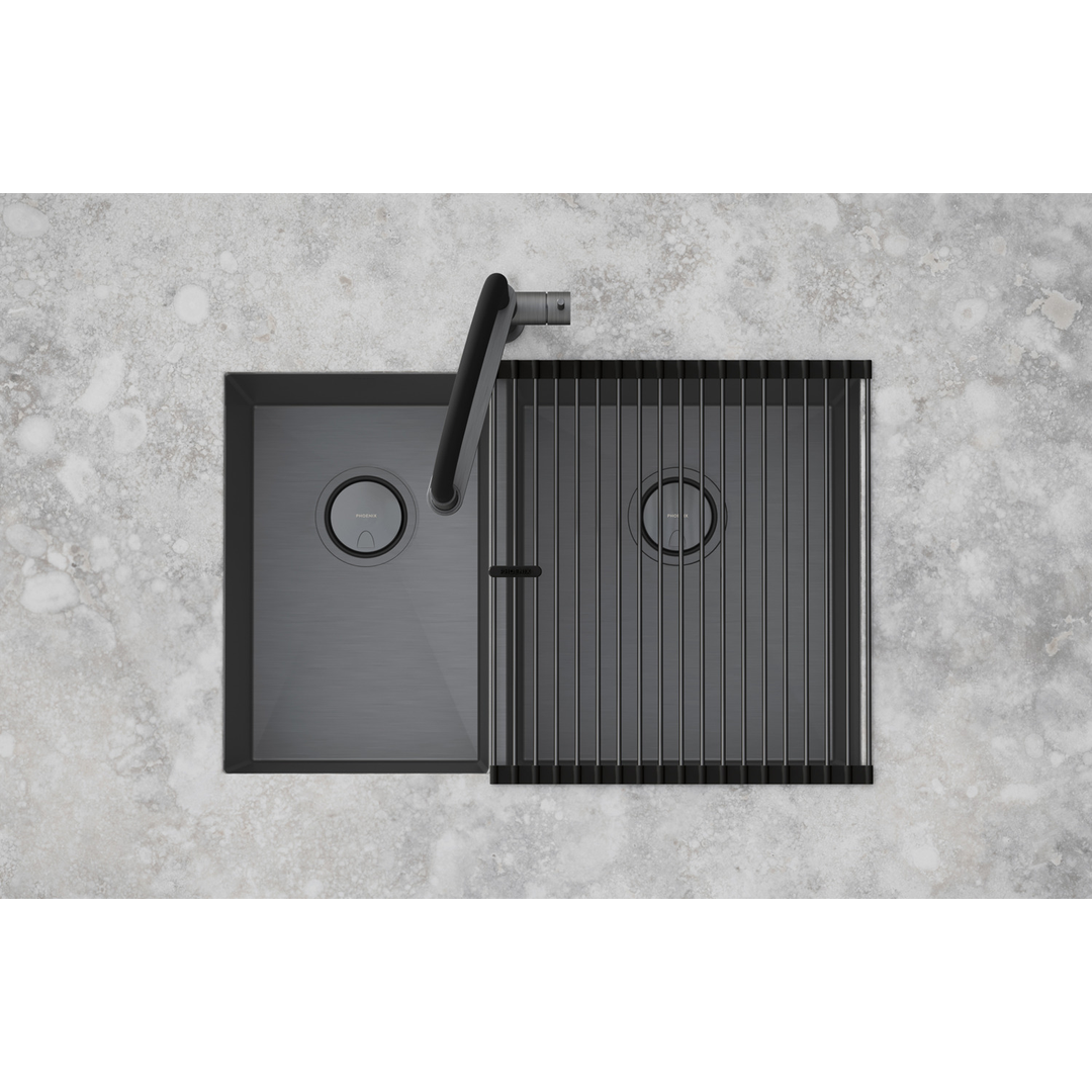 Phoenix Roller Mat Brushed Carbon 340-8570-16
