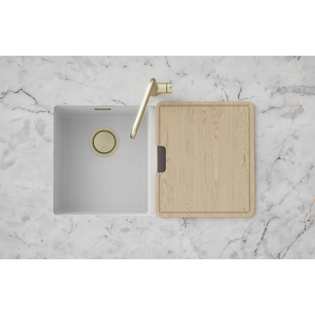 Phoenix 5000 Series Double Bowl Under/Over Sink Matte White