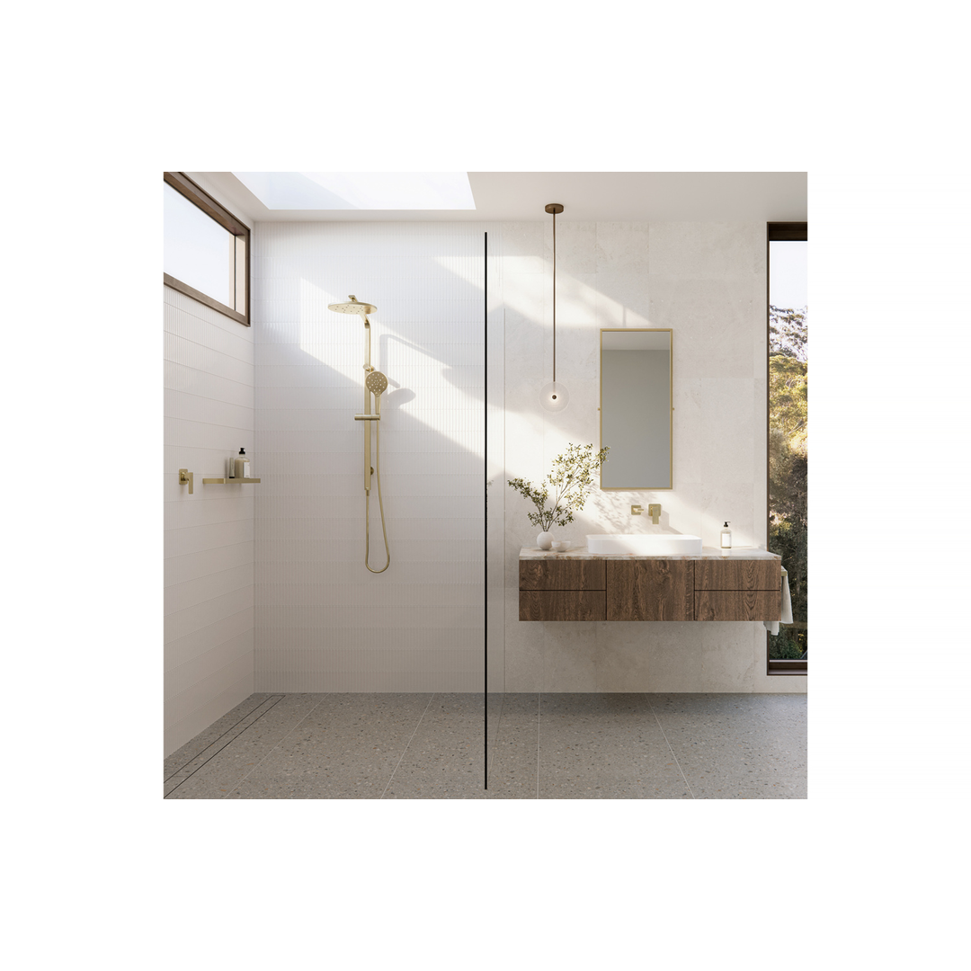 Phoenix Gloss Mkii Shower / Wall Mixer Brushed Gold