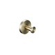 LINSOL Lux S2 Single Robe Hook - Brushed Brass