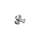 Linsol Lux S2 Single Robe Hook - Brushed Nickel