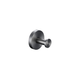 LINSOL Lux S2 Single Robe Hook - Gunmetal
