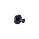 LINSOL Lux S2 Single Robe Hook - Matte Black