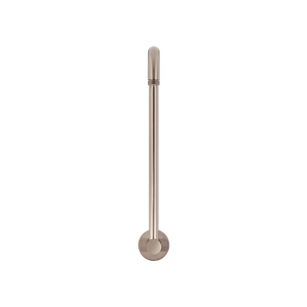 Meir High Rise Shower Arm Champagne